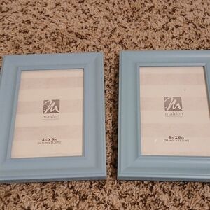 Malden Blue Picture Frame Set